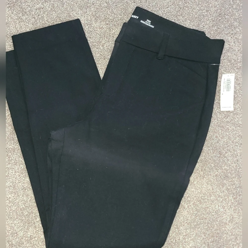 Old Navy Black Pixie High Rise Pants NWT - Picture 8 of 8